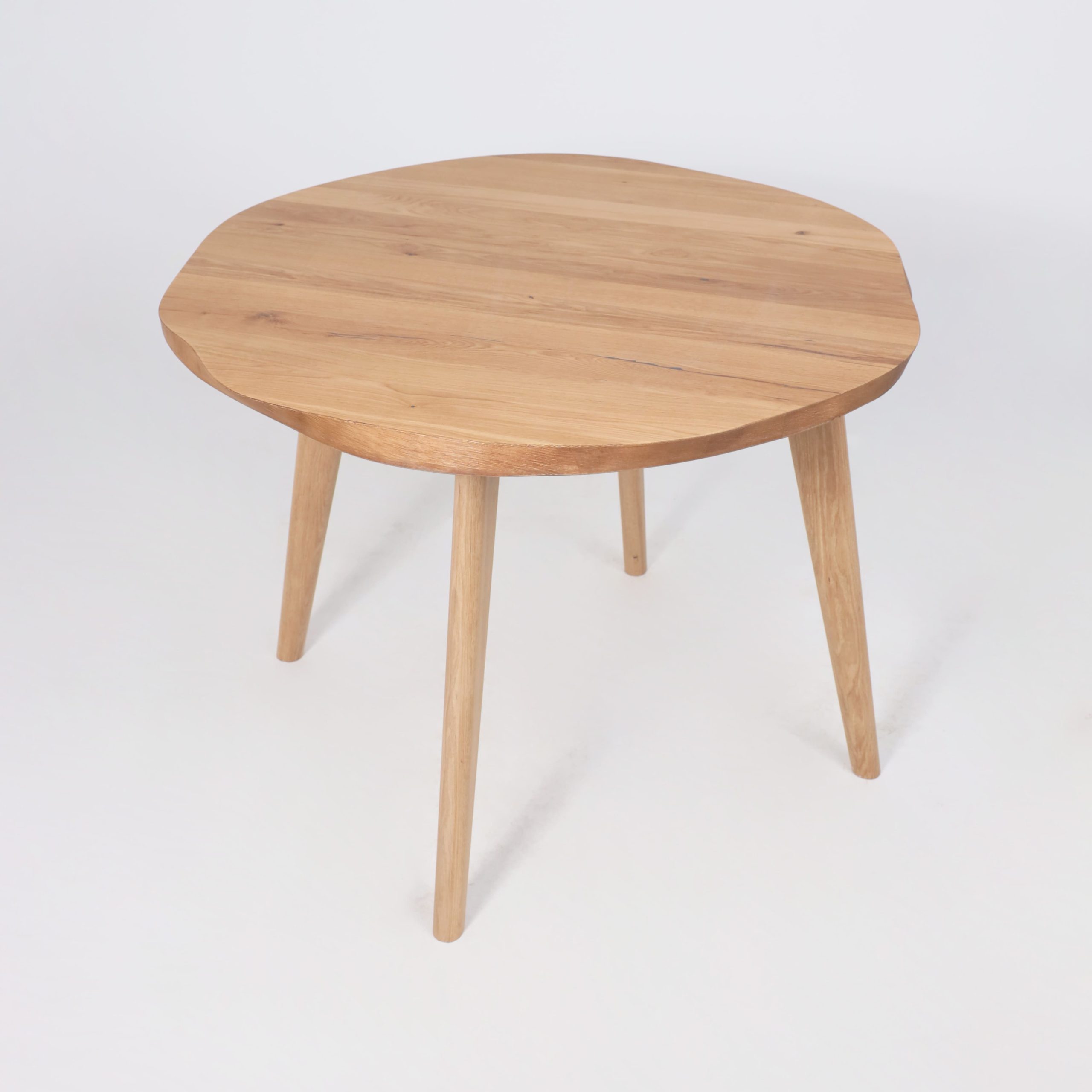 Стол НЕМО, d100*75 дуб натуральный/дуб натуральный (ПР-4 DSW (Т37) (03) КС-60 массив)