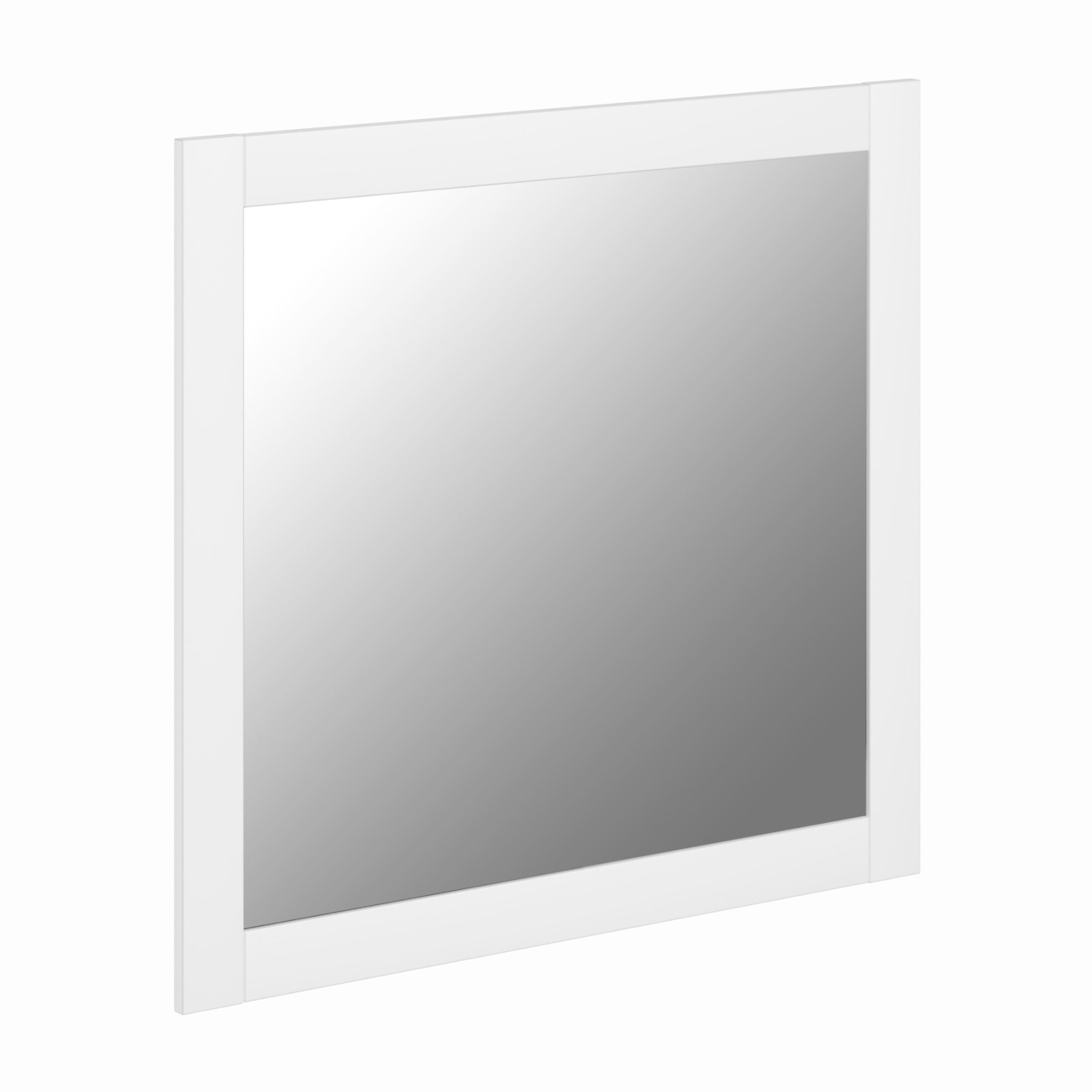 Зеркало навесное СИРИУС 78*78, белое (2.02.12.280.1 RU)