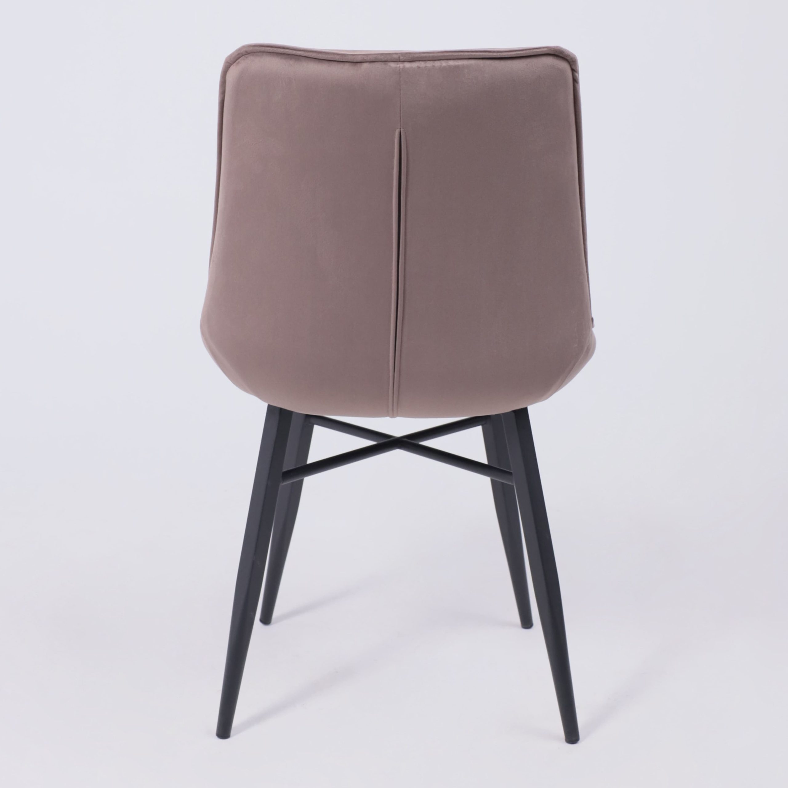 Стул Devis, бежевый велюр Bluvel 38/черный