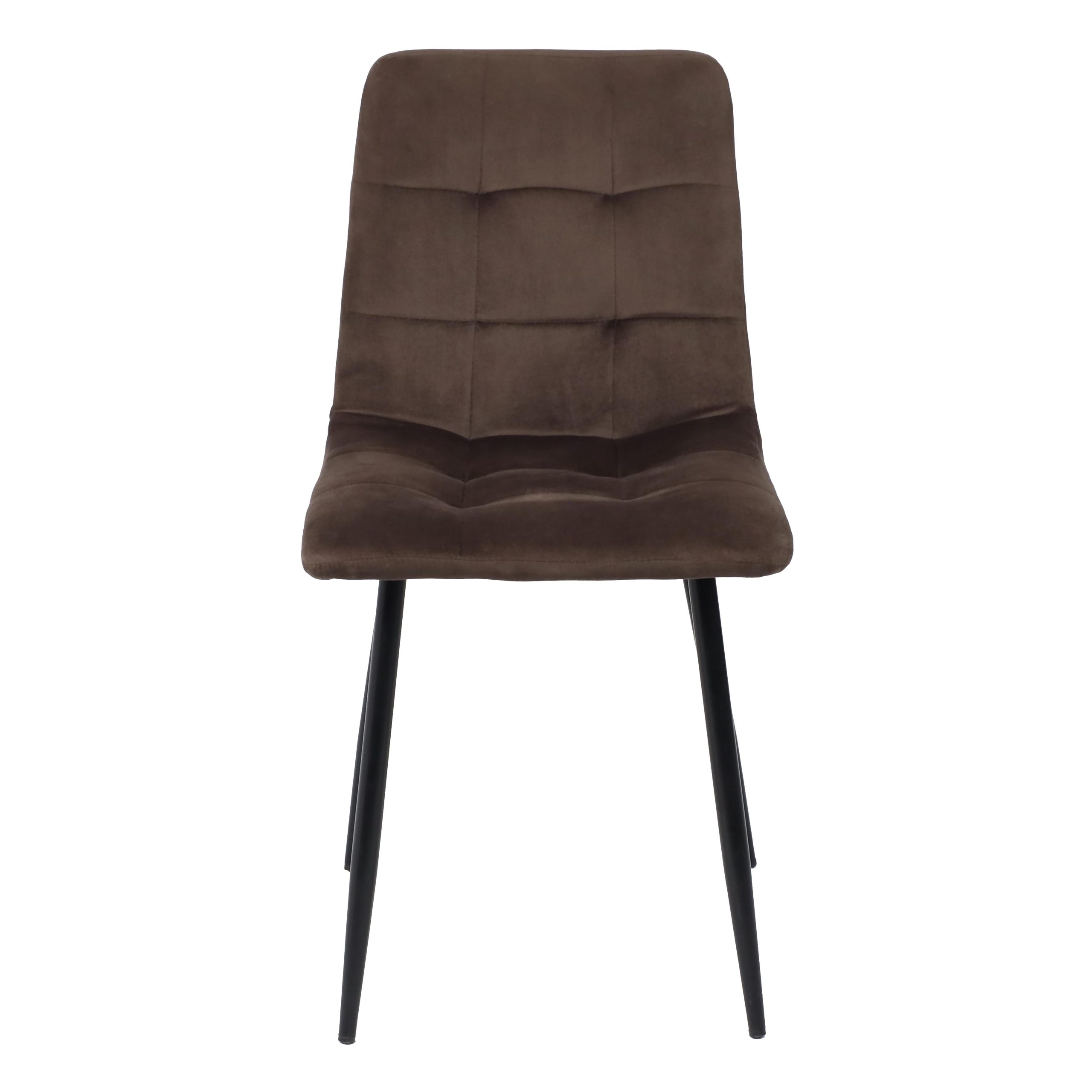 Стул DALLAS, темно-бежевый велюр 38/черный