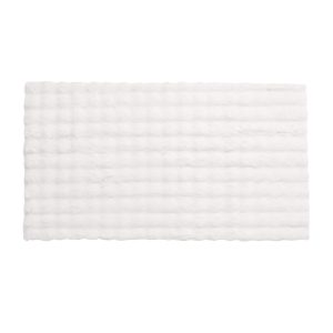 Ковер BUBLE FAUX FUR, белый, 80*150см