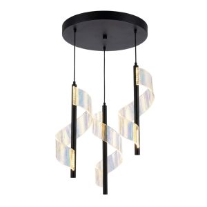 Светильник DEW, потолочный, LED, чёрный