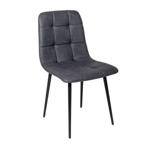 Стул AV 406-N, графитовая замша Kiprus 13/черный