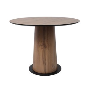 Стол AV 1317, HPL+МДФ, нераздвижной 1000 Дуб Вотан/черный