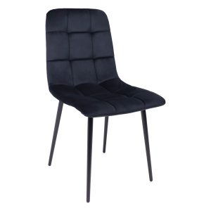 Стул AV 406-N, черный бархат H-75/черный