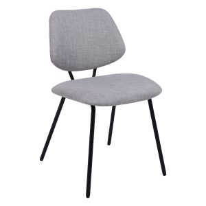 Стул DIXIE, серая ткань/черный