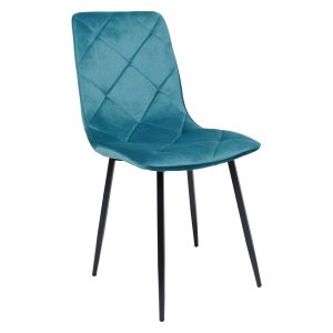 Стул MIRA, морской велюр HLR60/черный