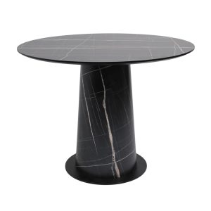 Стол AV 1317, HPL+МДФ, нераздвижной 1000 Черный тунис/черный