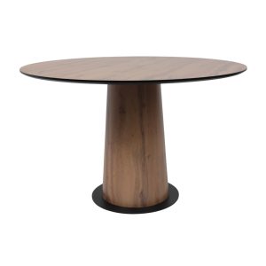 Стол AV 1317, HPL+МДФ, нераздвижной 1200 Дуб Вотан/черный