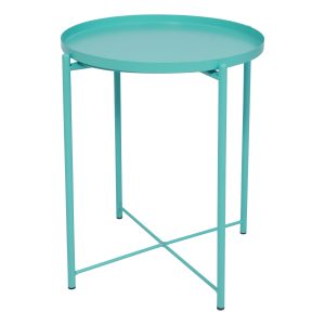 Стол журнальный TRICK, зеленый, d 420*520