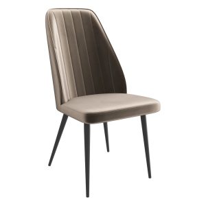 Стул LEONARD M, d05 CAPPUCCINO LUXчерный