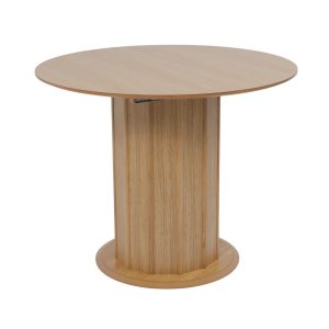 Стол ОЛАФ-М 950(1250)*950, Светлый дуб без тонировки/Светлый дуб