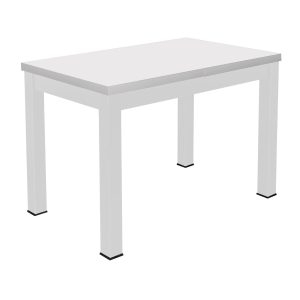 Стол раздвижной ONE (СОО), 1100(1490)*670*770, (белый мат)