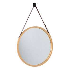 Зеркало подвесное CAMELLIA, бамбук