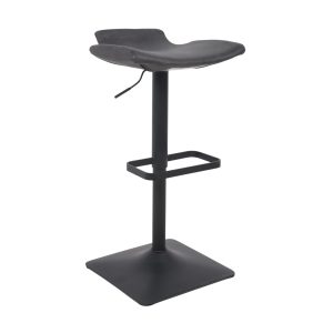 Стул FINCH, барный, экокожа, винтажный черный WATUSI 16/черный