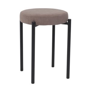 Табурет BOB, b05 LATTE LUXчерный