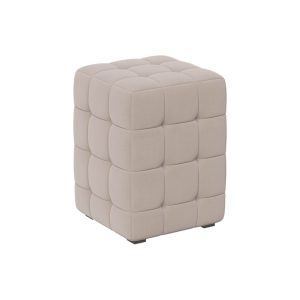 Пуф АРИСТО, велюр мокко светлый, 300х300х400