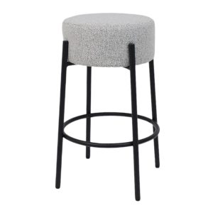 Стул барный BOB, серый лен AJ3013-1/черный