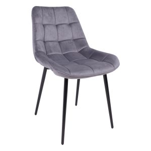 Стул AV 405, темно-серый бархат H-15/черный
