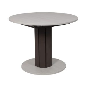 Стол раздвижной на опоре ONTARIO,1000(1300)*760*1000, (сосна каньон/коричневый)