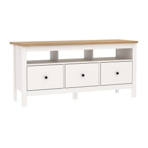 Тумба САГА 3 ящика, белая/ясень (2.08.03.090.14 RU)