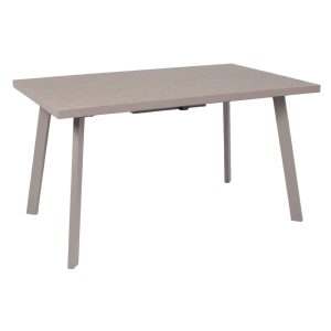 Стол BORG-140, раздвижной 140(180)х85, Бежевый камень-HPL/Капучино