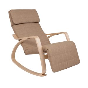 Кресло-качалка SMART, ткань, бежевый 864-9