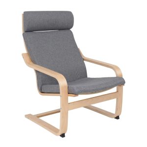 Кресло для отдыха RELAX, ткань, серый QS-9