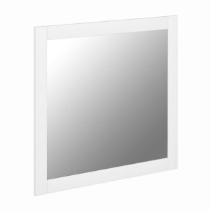 Зеркало навесное СИРИУС 78*78, белое (2.02.12.280.1 RU)